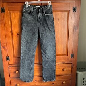 AGOLDE Fran straight leg jeans size 23